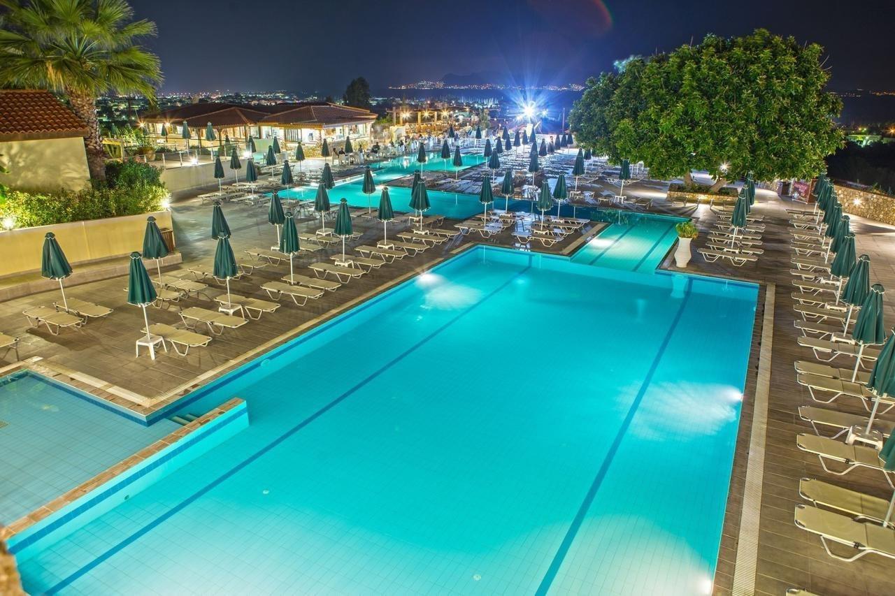 Aegean View Aqua Resort Psalidi  Bagian luar foto
